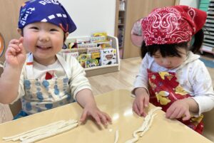 手打ちうどん作りにチャレンジ！！
