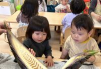 春の香り　たけのこの皮むきにチャレンジ！！