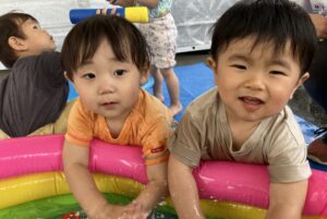暑い日はやっぱりこれ★お水あそび！！
