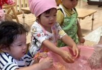ひんやり★　涼を感じながら、ゼリー作り(クッキング保育)