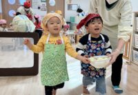 カレーパティをしました！！(クッキング保育)