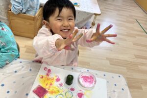 野菜のおなか～お野菜スタンプ～
