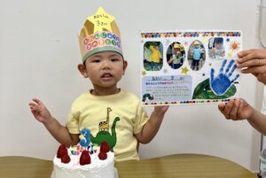 ☆８月生まれのお友だちの誕生会☆