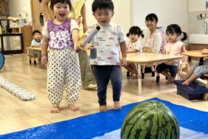 🍉すいか割り大会🍉
